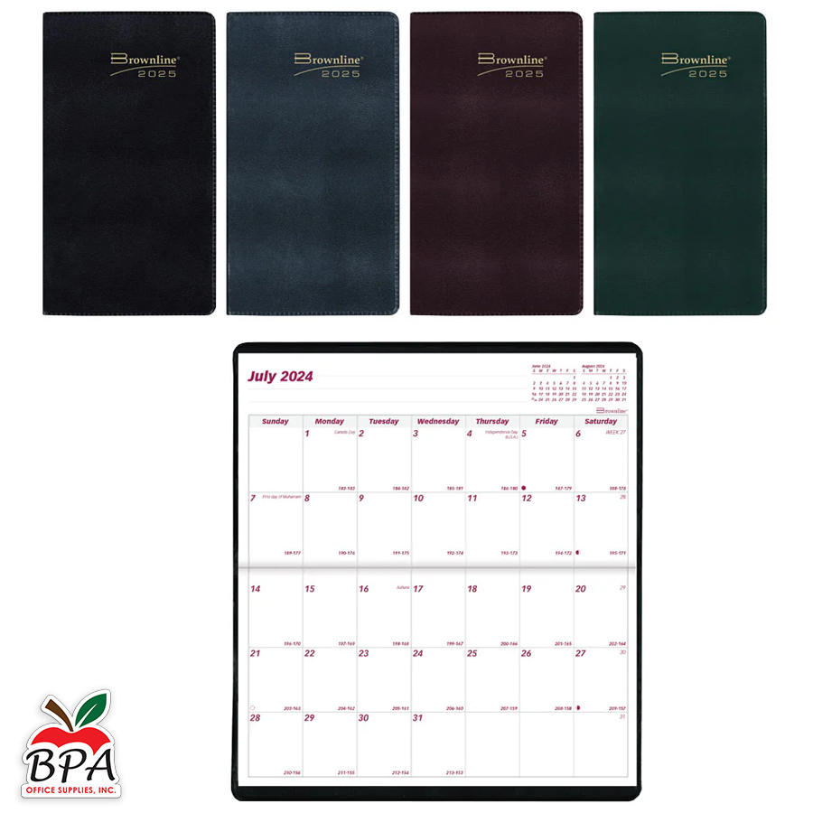 Brownline • Agenda 2025  - 18 Months Planner (varios colores)